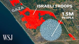 Mapping Refugee Movement in Gaza as Israel's Rafah Offensive Looms | WSJ