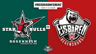 Pressekonferenz DEL2-Playoffs | Viertelfinale | Ravensburg Towerstars - Eisbären Regensburg