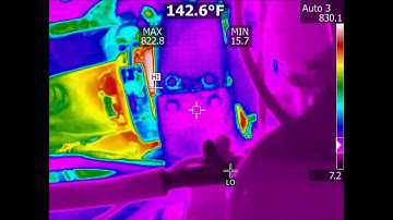 TurboSource Inconel Heat Shield Thermal Imaging Video