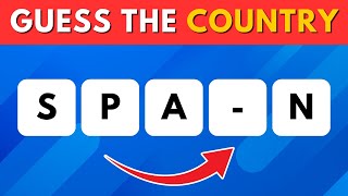 Can You Guess the Country Without Vowels 🌍 Only 1% Can Solve This Without Vowels Edition