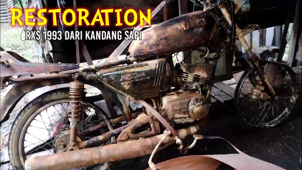 RESTORATION ! Rx Spesial 1993 Dari Kandang Sapi - Part 3