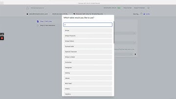 Add video and link to Generate Self Link extension