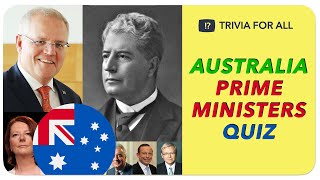 Guess the Australian Prime Minister Quiz