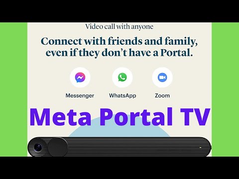 Meta Portal TV Smart Video Calling