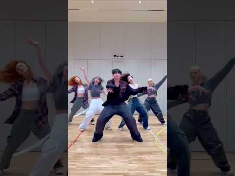 LE SSERAFIM + Jung Kook 'Perfect Night' Dance Mirrored