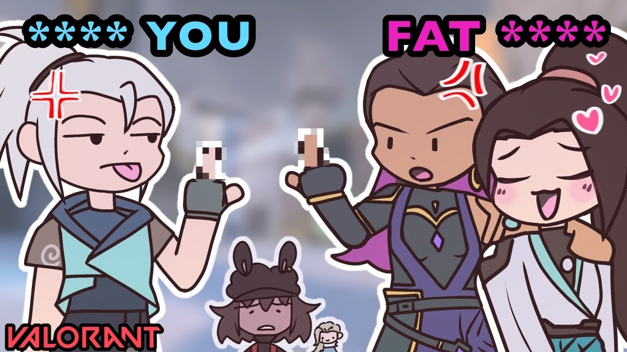 running into an e-couple on valorant..