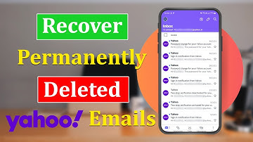 How to Recover Permanently Deleted Yahoo Emails?