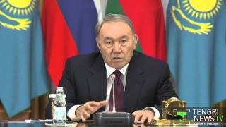 Назарбаев, Путин и Лукашенко встретились в Астане