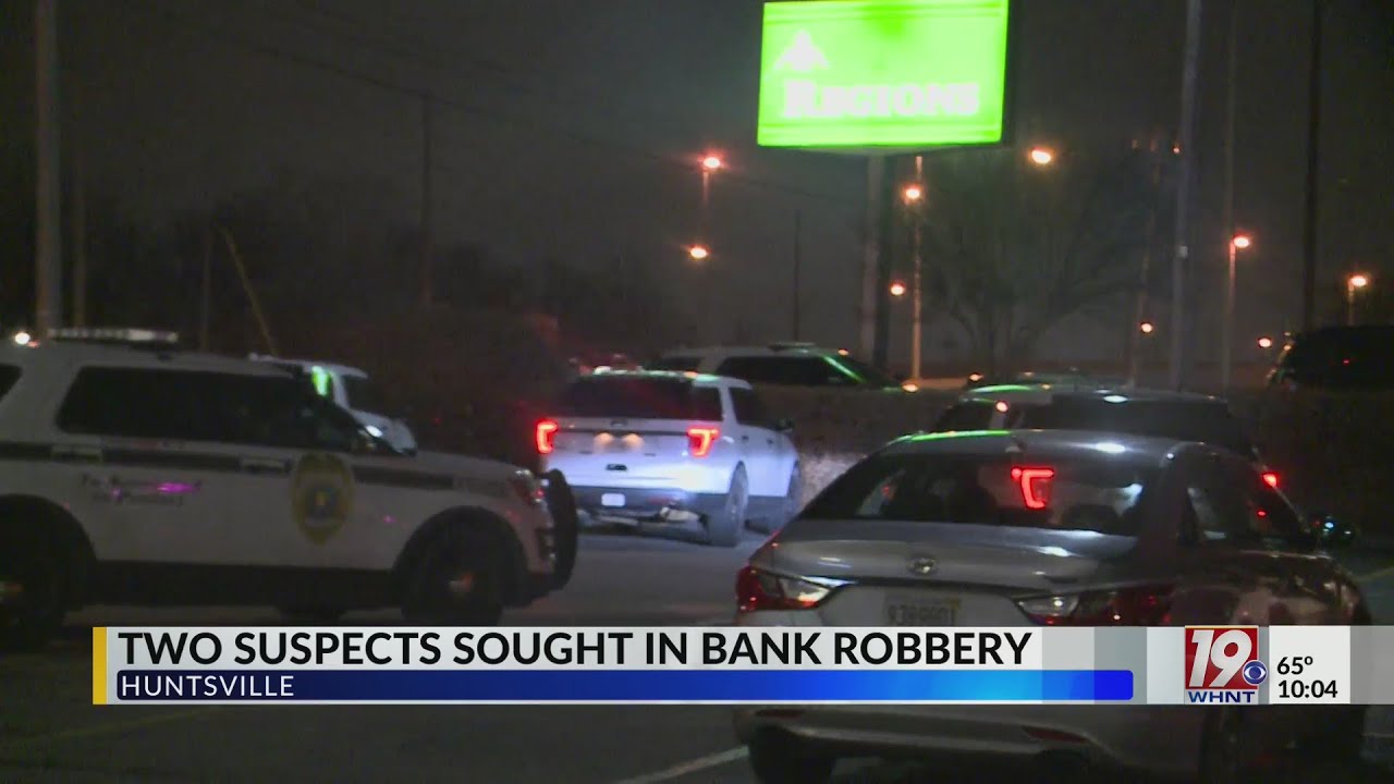 2 Suspects Sought in Bank Robbery - YouTube