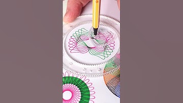 Spirograph #scratch #funny #asmr #satisfying #art #relaxing #drawing #coloring #oddlysatisfying