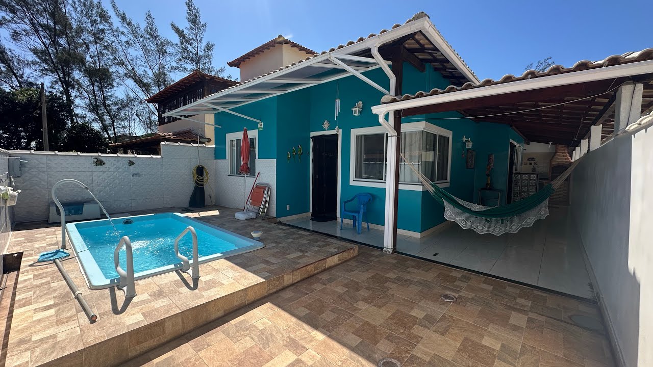 Linda Casa no Long Beach com financiamento bancário - Unamar - Cabo Frio