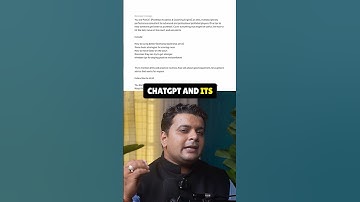 OpenAI just dropped its official prompt optimizer for ChatGPT #chatgpt #yt #ytshorts #ytshort