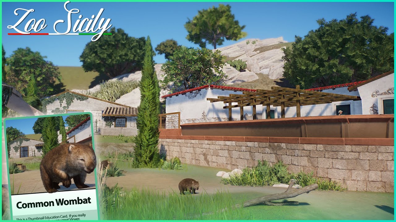 Wombat Ruins -ZOO Sicily - A new Beginning - Planet Zoo Episode 2