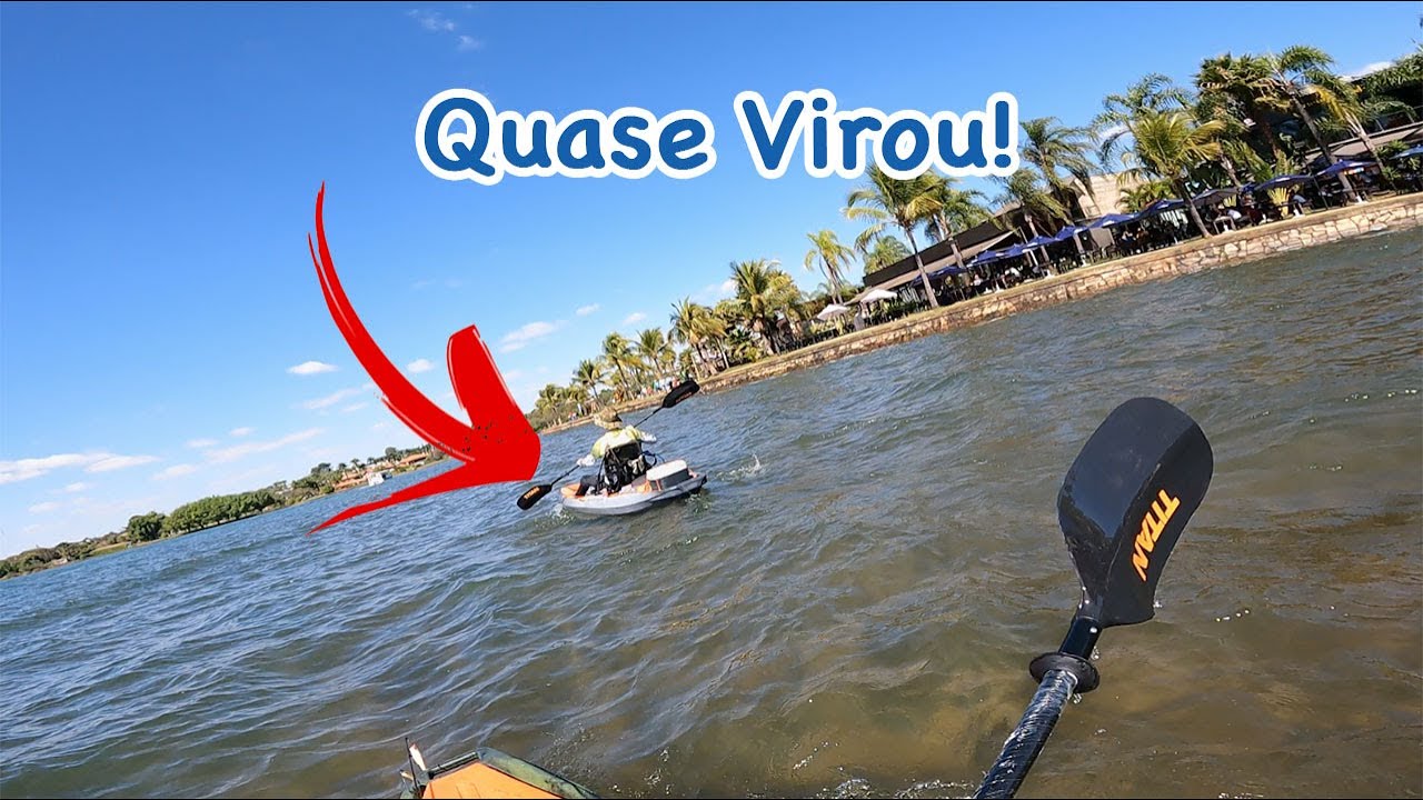 Teste do caiaque Ares da Titan Caiaques 