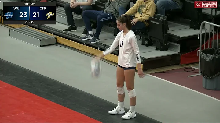 2021 Concordia-St. Paul volleyball vs Washburn NCA...