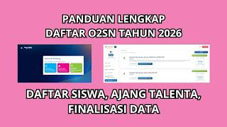 [SHARE] PANDUAN PENDAFTARAN O2SN TAHUN 2026 (SD,SMP,SMA/SMK SEDERAJAT)