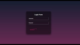 How to Create a Stylish Login Form with Light Button - HTML & CSS Tutorial | Style Script Studio