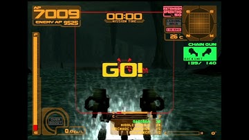 Armored Core 2 - Hard - Arena - Rank 9: Merciless | AC Black Scythe