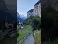 Good morning Lauterbrunnen #viral #shorts #ytshorts #travel