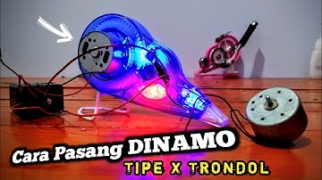 cara memasang dinamo di tipe x trondol #tipextrondol