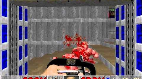 Ultimate Doom (100%) Walkthrough: E2M7 Spawning Vats