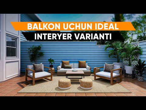 Video: Balkon maydonidan qanday foydalanasiz?