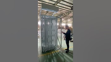 Ceramic tiles push-pull and rolling display stand#displaystand #stoneshow #showroom #exhibition