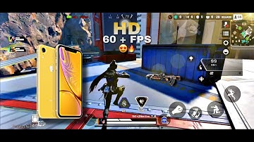 iPhone XR HD+60FPS / Rank Gameplay - Apex Legends Mobile 2023