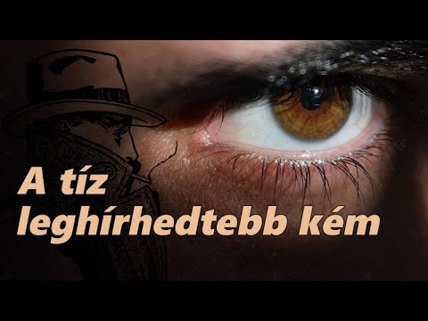 Videó: Mit csinálnak a kémek?