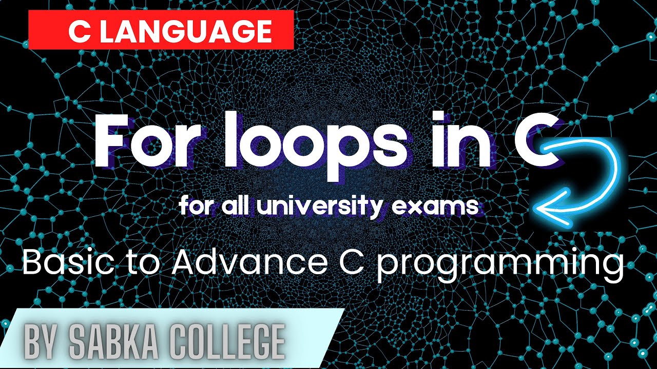 For loop in c | what is loops | How its works? | easy explanation | B ...
