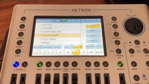 Using Ipad/tablet to control KETRON AjamSonic Products with Touch screens (SD, Mjay Pro, Event, etc)