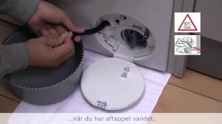 luft uærlig blok Hvordan renser jeg afløbspumpen på min vaskemaskine? - YouTube