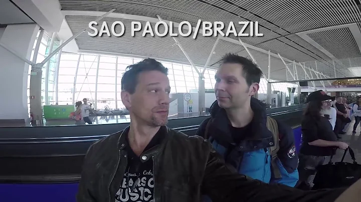 Thomas Lang on tour with Paul Gilbert South Americ...