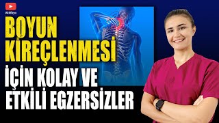 BOYUN KİREÇLENMESİ İÇİN EGZERSİZLER (Kolay ve Etkili Egzersizler) #birlikteuygulayalım