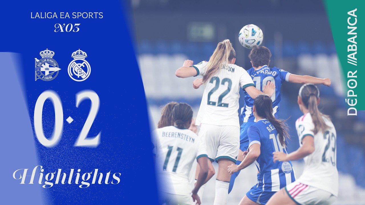 Resumen del Dépor ABANCA 0 - 2 Real Madrid