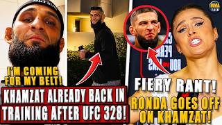 Khamzat SPOTTED doing night runs 4 days AFTER LOSS! Rousey GOES OFF on 'cleft-lip Lincoln' Khamzat! Profile