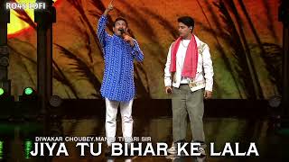 Jiya Tu Bihar Ke Lala - Diwakar Choubey, Manoj Tiwari Sir || Indian idol season 16 