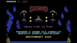 Playthrough Sherwood for C64