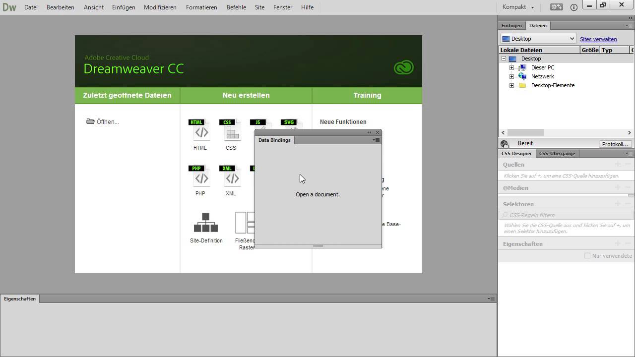 Adobe Creative Cloud Überblick Tutorial AddOns für DesktopApp
