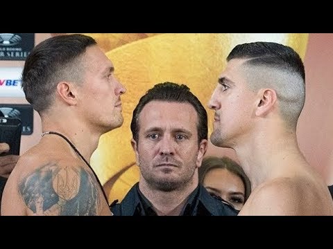 УСИК — ХУК ⚖ ВЗВЕШИВАНИЕ & FACE OFF: USYK vs HUCK 🇺🇦🇩🇪 #WeightIn