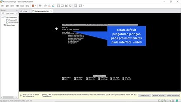 Konfigurasi Jaringan Proxmox VE
