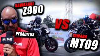  Kawasaki Z900 Yamaha Mt09 Fullgass Drag Race Cuarto De Milla