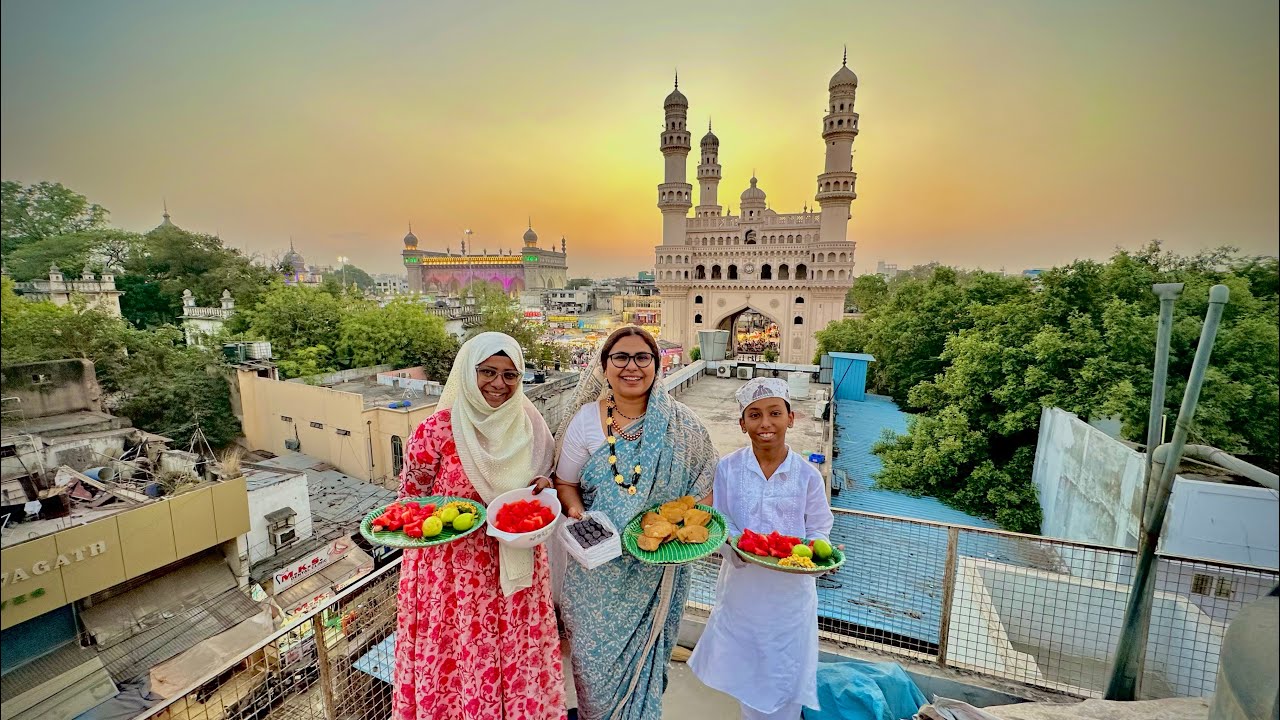 IFTAR || RAMZAN SPECIAL EPISODE || KIRAK HYDERABADI KHALA || CHARMINAR || PRIYAREDDYTIKTOK ||