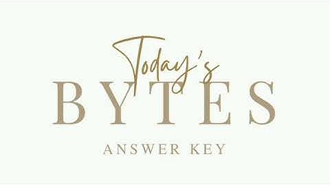 chalo coding Karen Daily bytes answer key