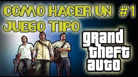 1- como crear un juego tipo gta | creando la ciudad