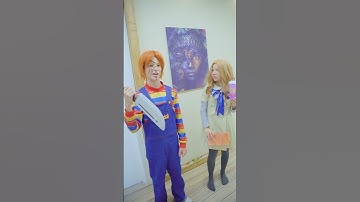Thumbnail of Left without feelings - Megan and Chucky are a terrible love couple #trending #funny #megan