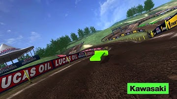 High Point Motocross Animated Track Map (Rider
