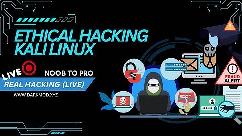 ETHICAL HACKING Using Kali Linux – Real Hacking LIVE (Noob to Pro) | Darkmod.xyz | Premium Courses 🔥