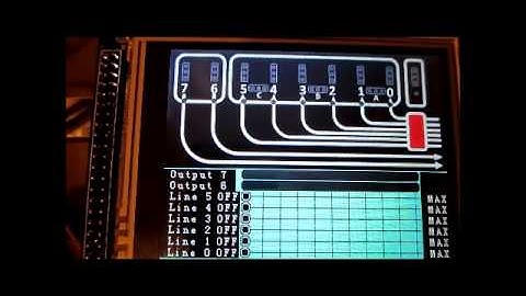 Lego Interface-A Arduino Screen Demo 1