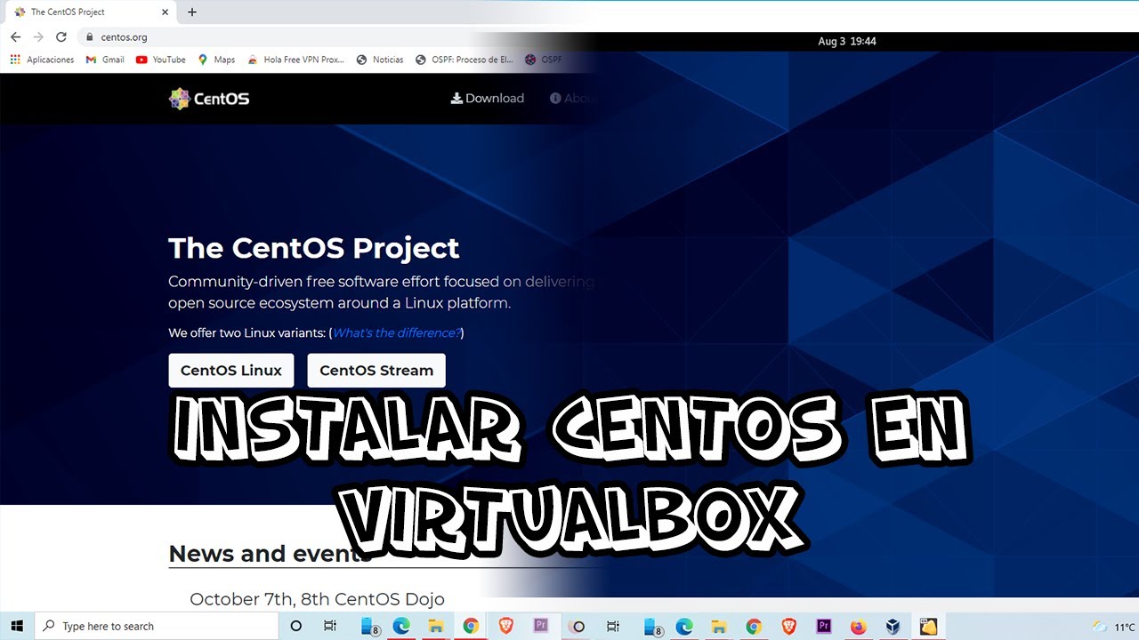 Como instalar Centos 8 en virtualbox - Guia paso a paso en español ...